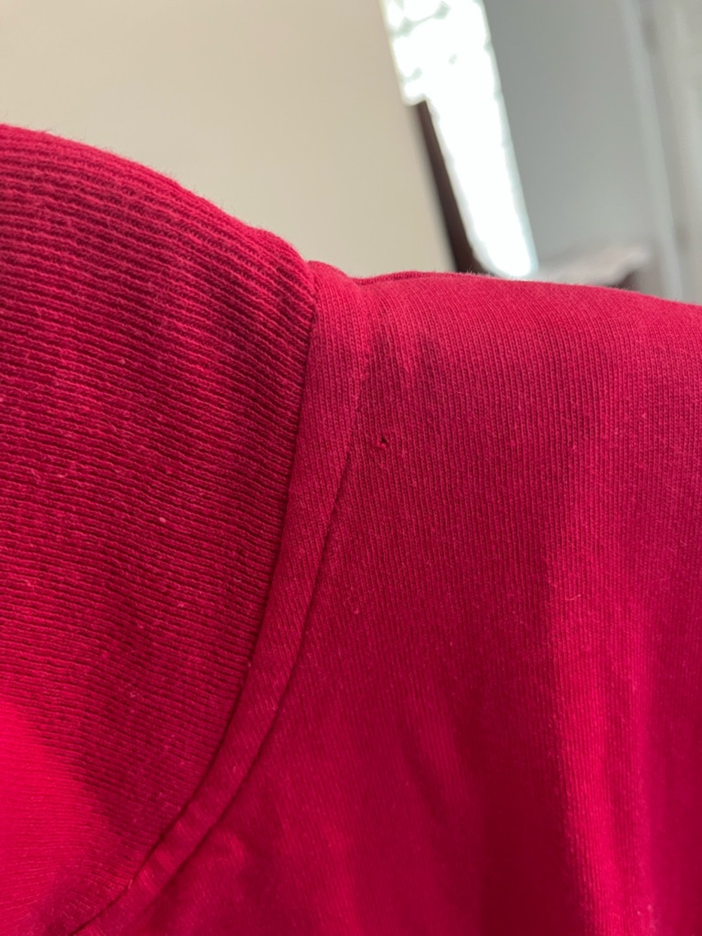 Vintage Magenta Jumpsuit with Gold Coin Buttons elastic waist pink pockets - Picture 10 of 10